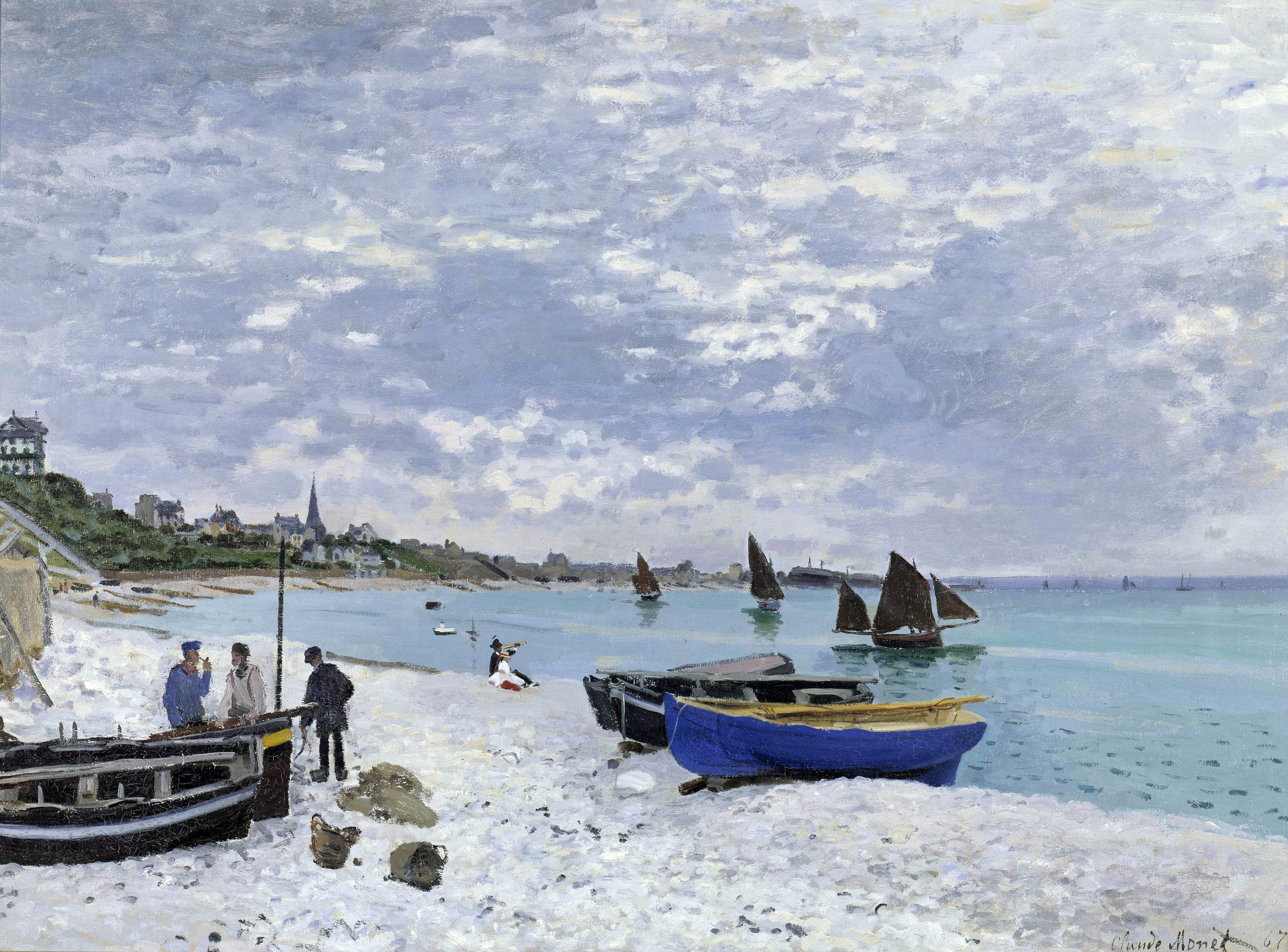 A SainteAdresse, les scènes maritimes de Claude