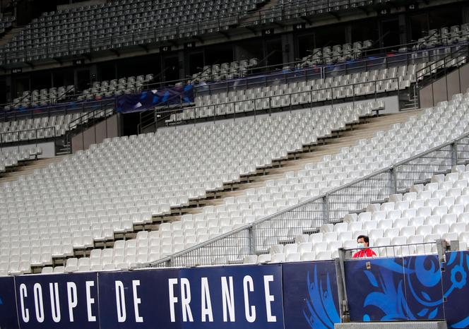 The Stade de France, in Saint-Denis.