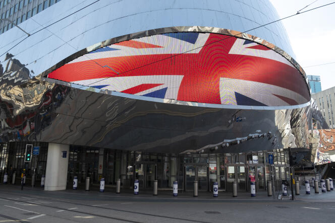 L’immense centre commercial Grand Central, à Birmingham (Royaume-Uni).