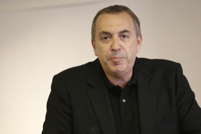 L’animateur de télévision Jean-Marc Morandini, lors d’une conférence de presse, à Paris, en juillet 2016.