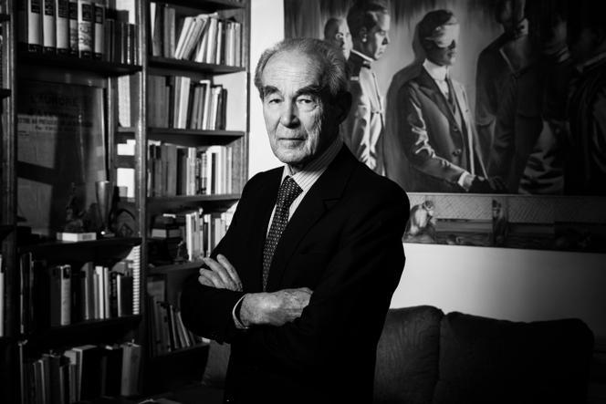 Robert Badinter in his Paris office, April 19, 2018.