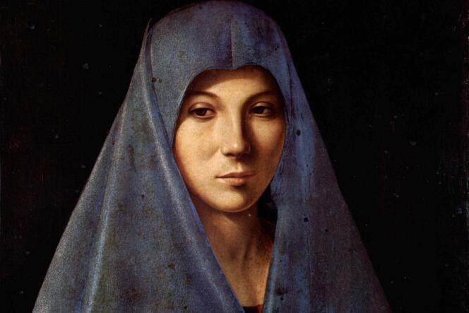 Vierge de l’Annonciation, par Antonello de Messine, Palerme, palais Abatellis.