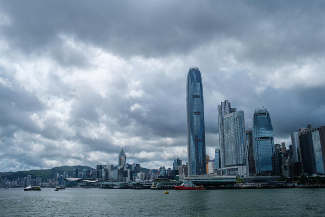 Panorama of Hong Kong, July 16, 2020.