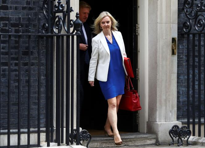 La ministre britannique du commerce Liz Truss, le 14 juillet à Londres.