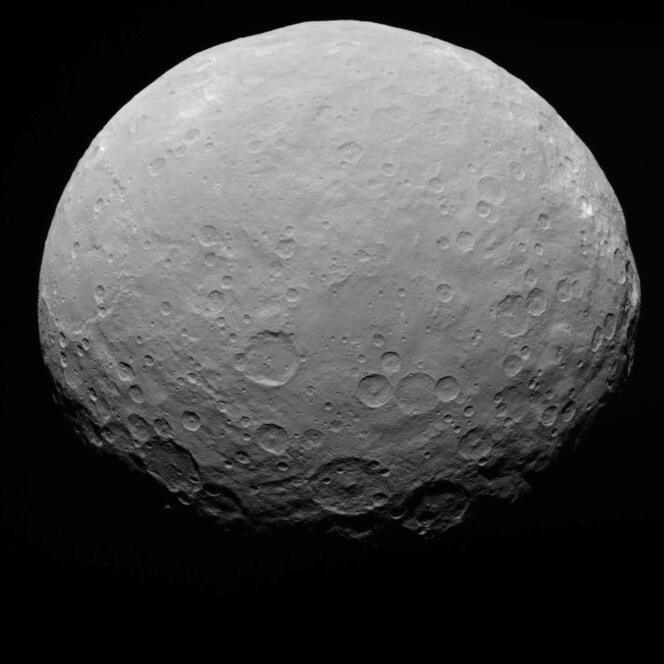 Cérès, photographiée par la NASA le 7 mai 2015.
