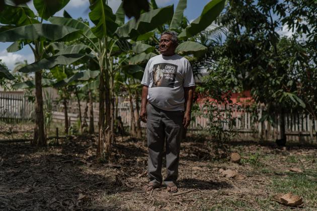Sebastiao Marinho, 77 ans, ancien compagnon de lutte de Chico Mendes, à Xapuri (Etat d’Acre), au Brésil, le 29 juillet.