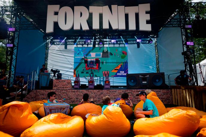 Lors de la finale de la Coupe du monde « Fortnite » à New York, en juillet 2019.