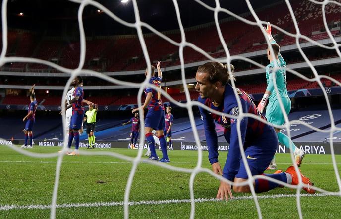 Antoine Griezmann impuissant face à la furie munichoise
