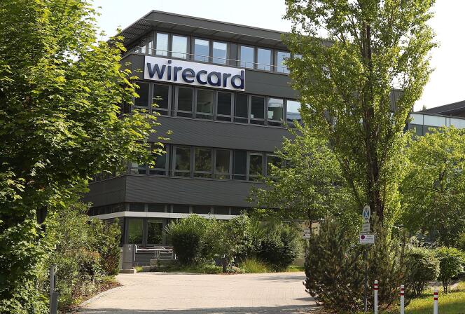 Le siège de Wirecard à Aschheim, près de Munich, en Bavière, le 1er juillet. Son rôle est de garantir les règlements en ligne et assurer au commerçant qu’il sera payé.