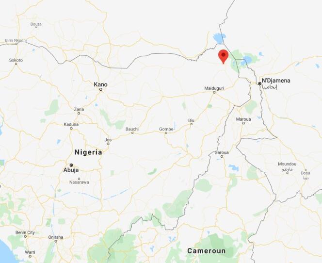 Kukawa se situe dans l’extrême nord-est du Nigeria, dans l’Etat de Borno.