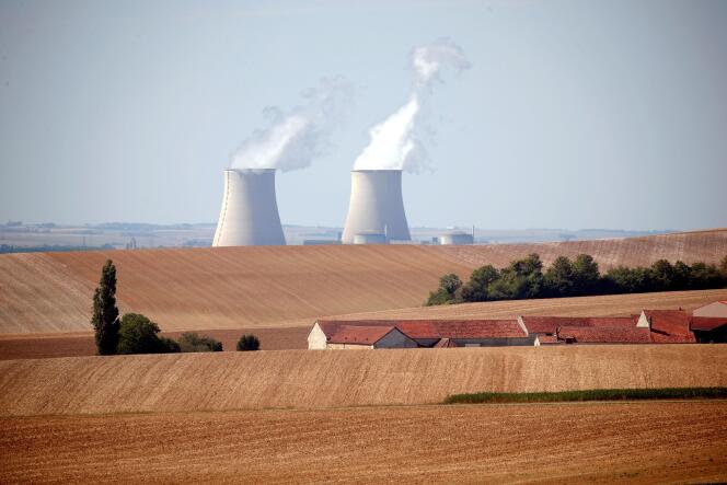 Centrale nucléaire de Nogent-sur-Seine (Aube) le 20 août 2020.