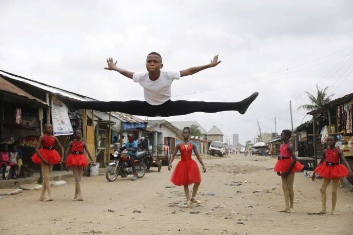 Anthony Mmesoma Madu, élève danseur de 11 ans, à Lagos, le 18 août 2020.
