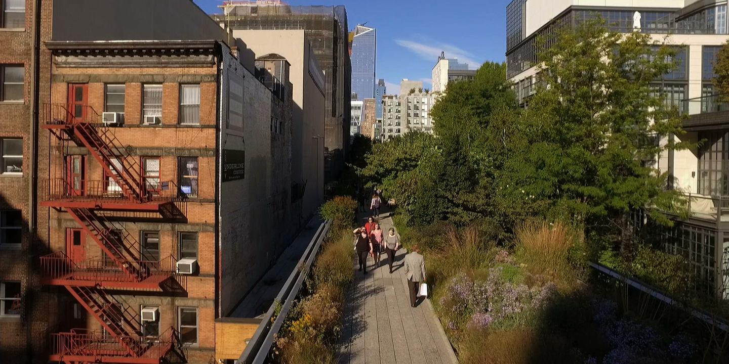 Review the New York High Line in its 2017 juice