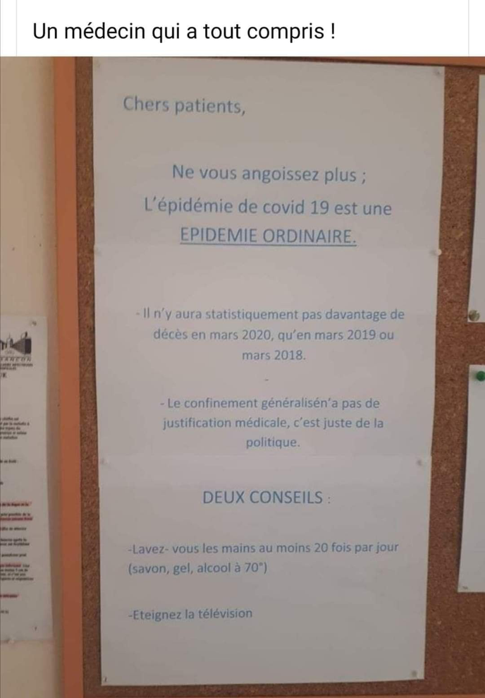 Cette affiche a commencé à circuler sur les réseaux sociaux dès le printemps.