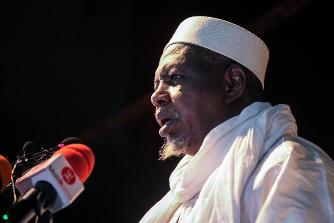 L’imam Mahmoud Dicko à Bamako (Mali), le 28 août 2020.