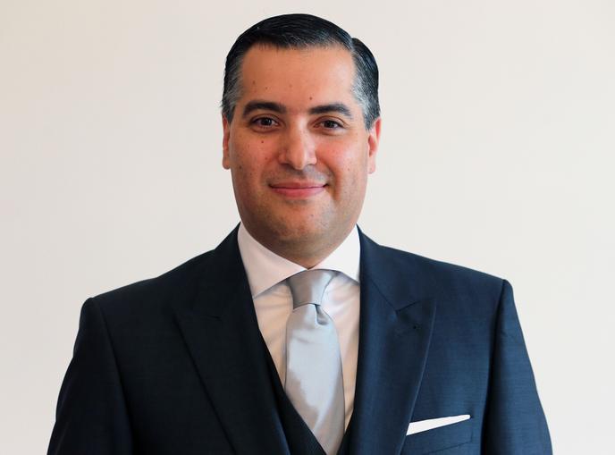 Mustapha Adib, ici en juillet 2013 alors qu’il était ambassadeur du Liban à Berlin, s’est positionné pour être premier ministre.
