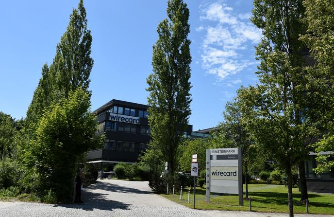 Le siège de Wirecard, près de Munich (Allemagne), le 1er juillet 2020.