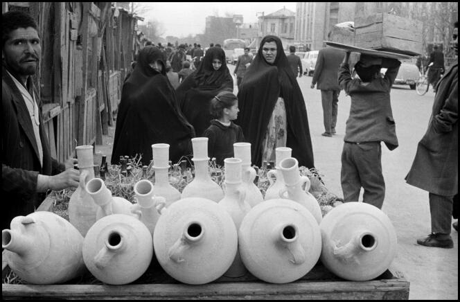 A Téhéran, en 1958.