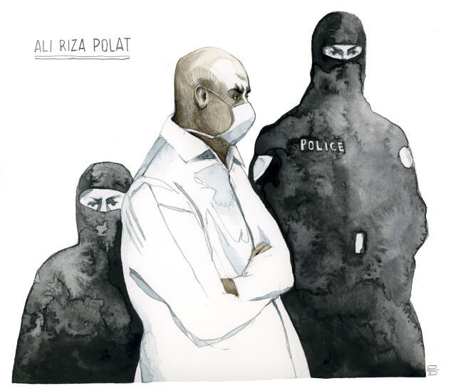 Ali Riza Polat, l’un des onze accusés, à Paris, le 4 septembre.