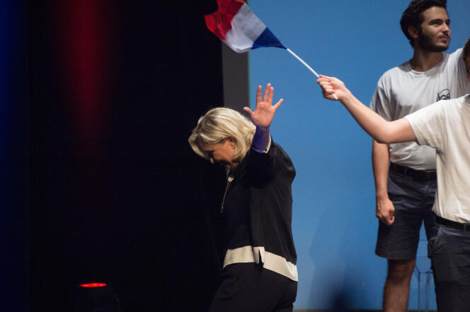 Marine Le Pen, à Fréjus (Var), en septembre 2019.