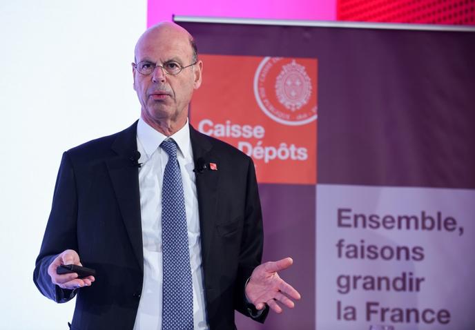 Eric Lombard, directeur général de la Caisse des dépôts, à Paris, en avril 2019.