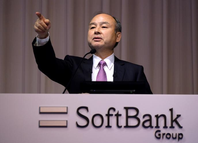 Le fondateur et PDG de SoftBank, Masayoshi Son, lors d’une conférence de presse, le 6 novembre 2019, à Tokyo.