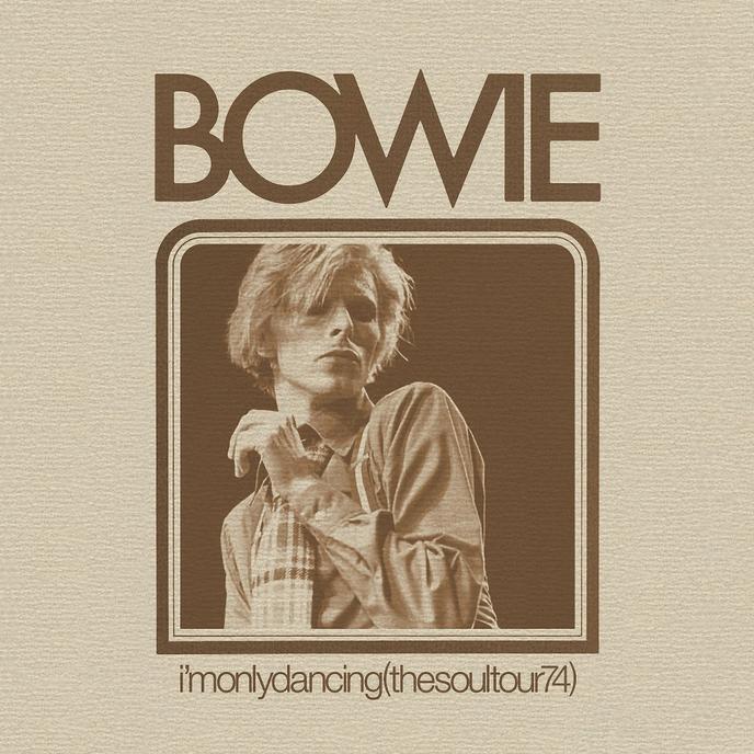 Pochette de l’album « I’m Only Dancing (The Soul Tour 74) », de David Bowie.