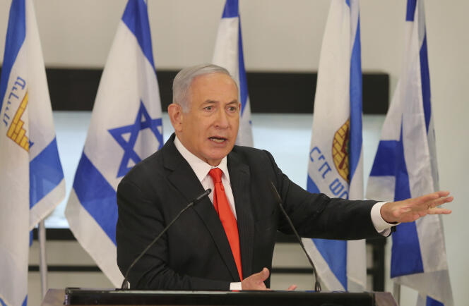 Le premier ministre israélien, Benyamin Nétanyahou, le 8 septembre à Beit Shemesh, près de Jérusalem.