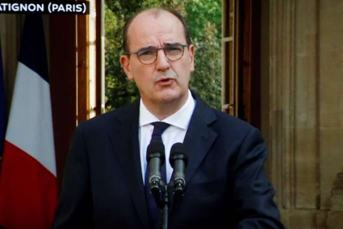Intervention du Premier ministre Jean Castex sur la situation de l'épidémie de Covid-19 en France, le 11 septembre.