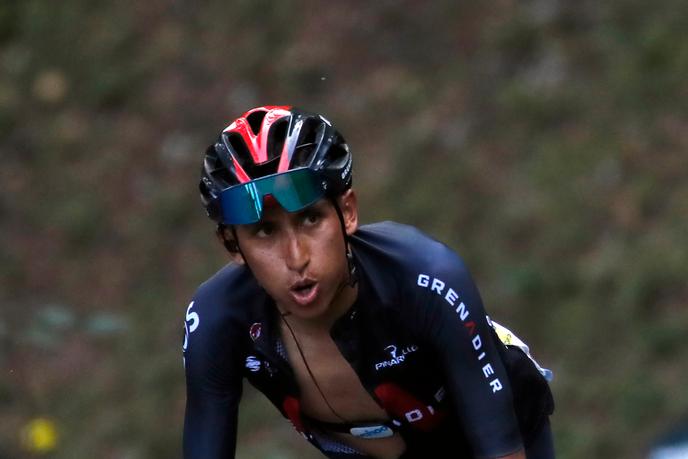 Egan Bernal lors de la 15e étape du Tour, le 13 septembre.