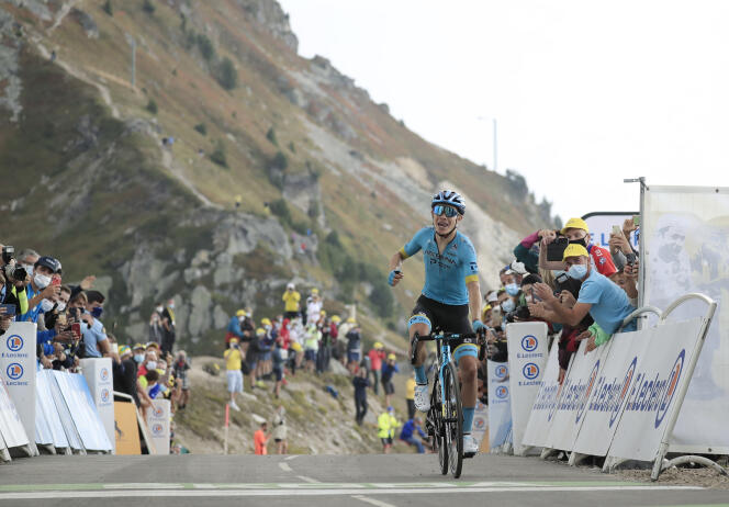 Miguel Angel Lopez restera à jamais le premier vainqueur du Tour de France au col de la Loze.