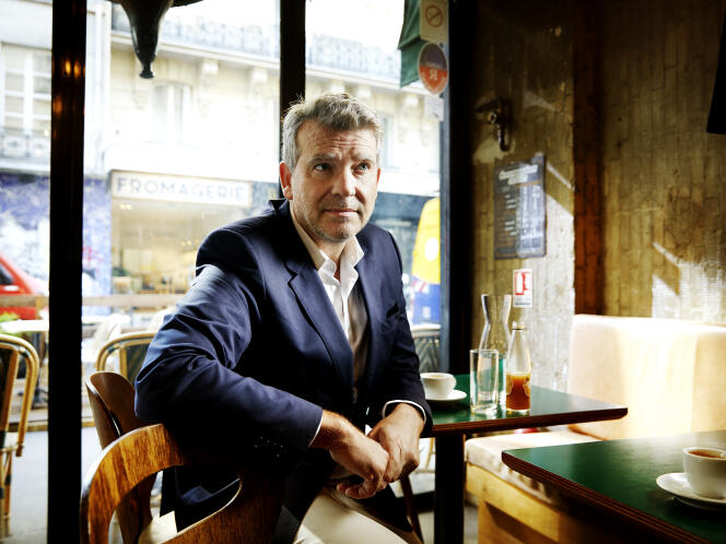 Arnaud Montebourg au Restaurant 52, à Paris, le 2 septembre.