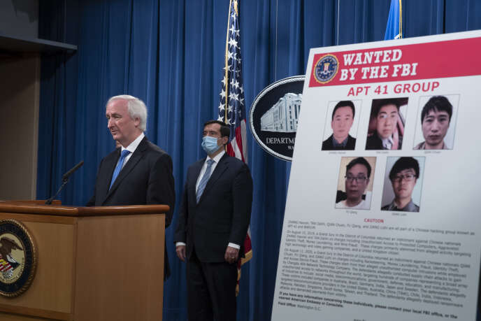 La justice américaine inculpe sept personnes dans une vaste affaire d’espionnage informatique
