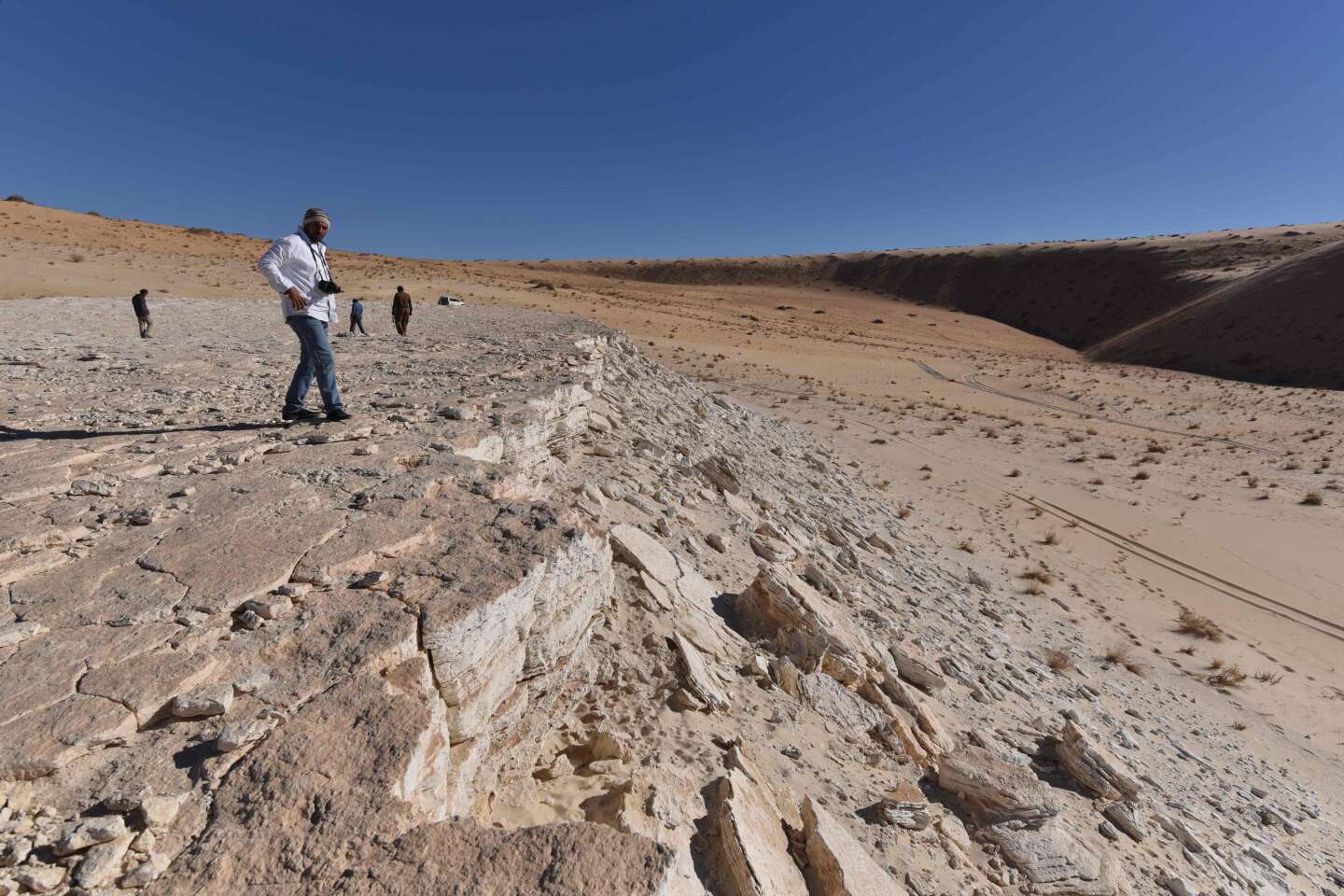 Des empreintes humaines vieilles de 120 000 ans découvertes en Arabie saoudite