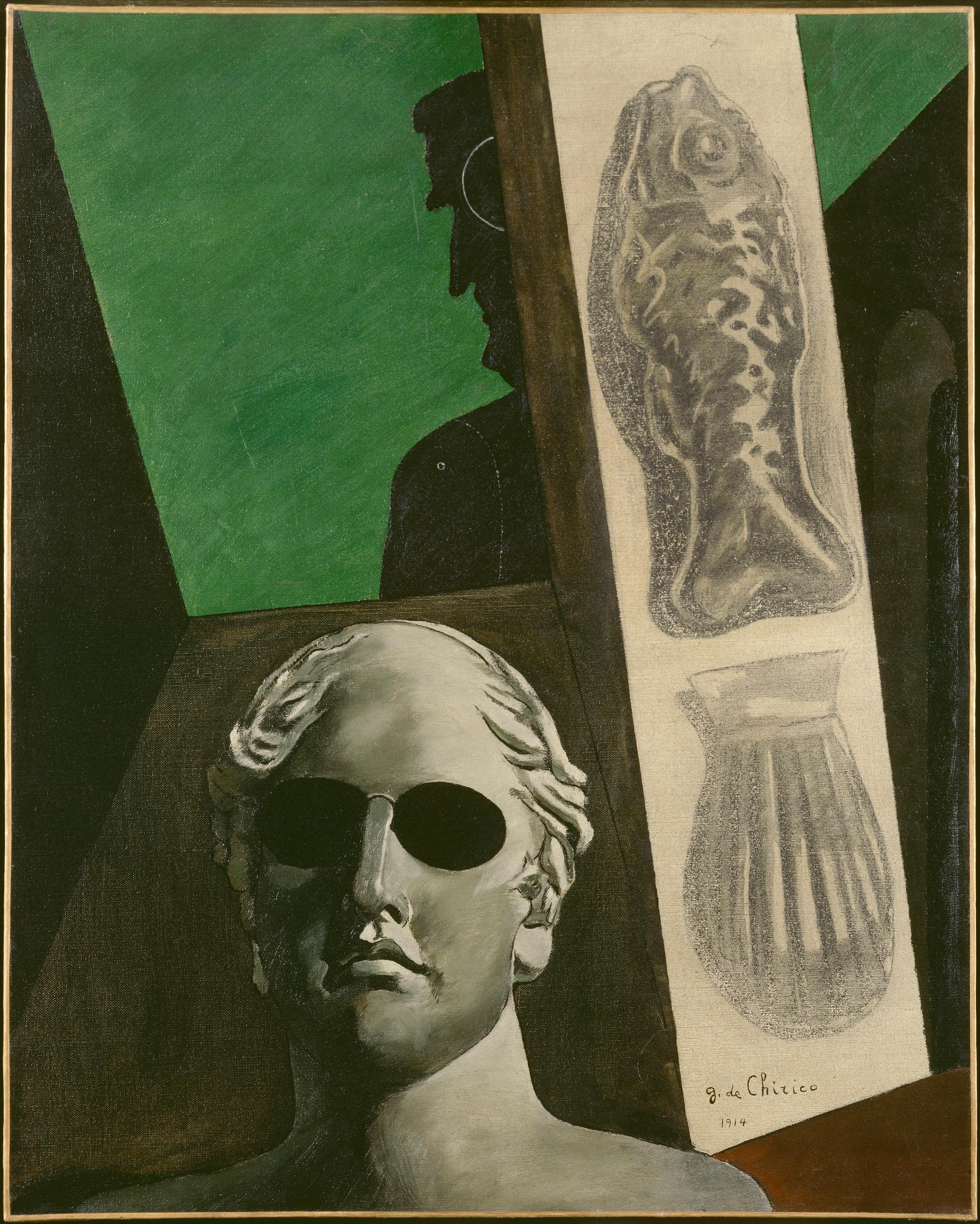 Affiche Encadrée 'Le Cheval Divin Arion' D'après Giorgio De Chirico - 1468