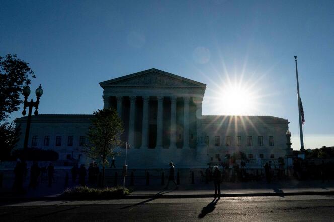 La Cour suprême des Etats-Unis, à Washington, le 21 septembre 2020.