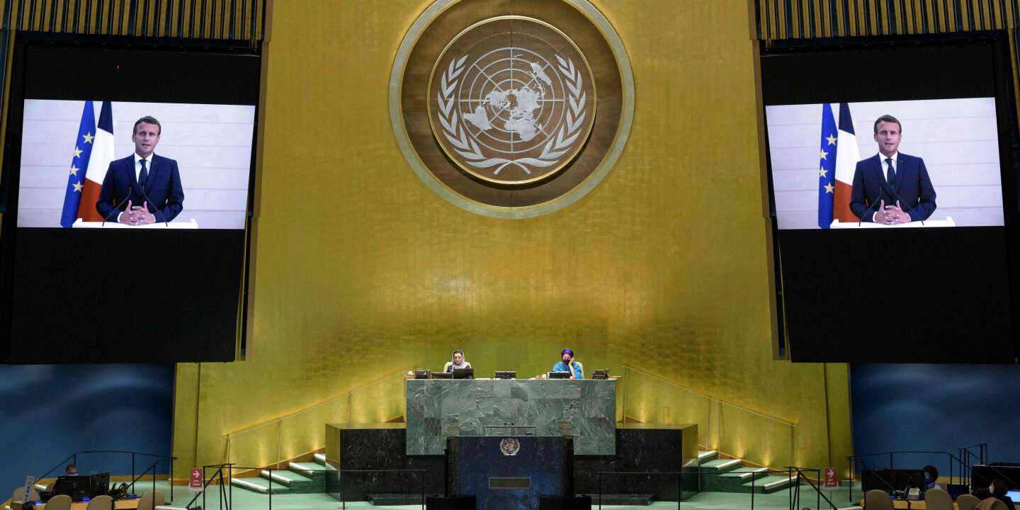 Photo of A l’ONU, Emmanuel Macron appelle à ne pas se contenter d’un « multilatéralisme des mots »