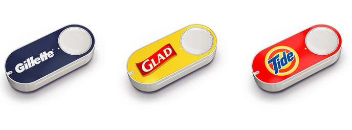 Les boutons Amazon Dash.