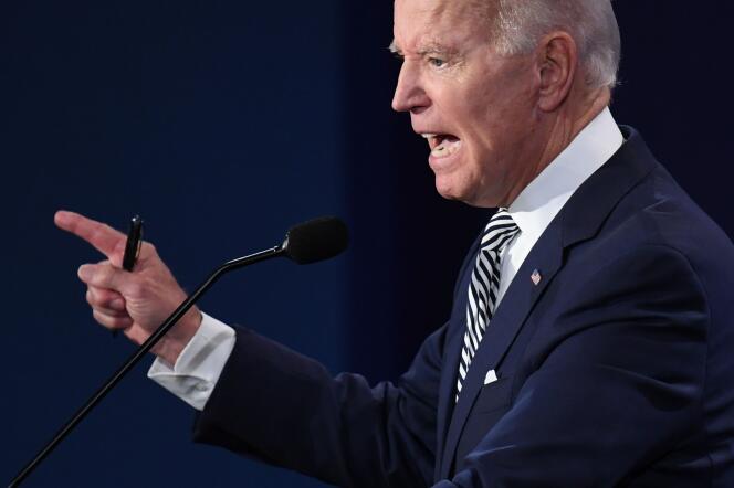 L’ancien vice-président américain Joe Biden le 29 septembre à Cleveland (Ohio).