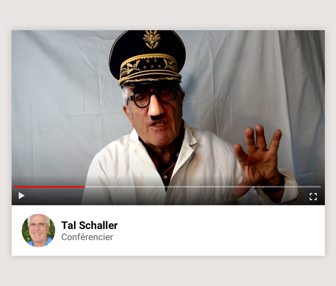 Le conférencier Tal Schaller.