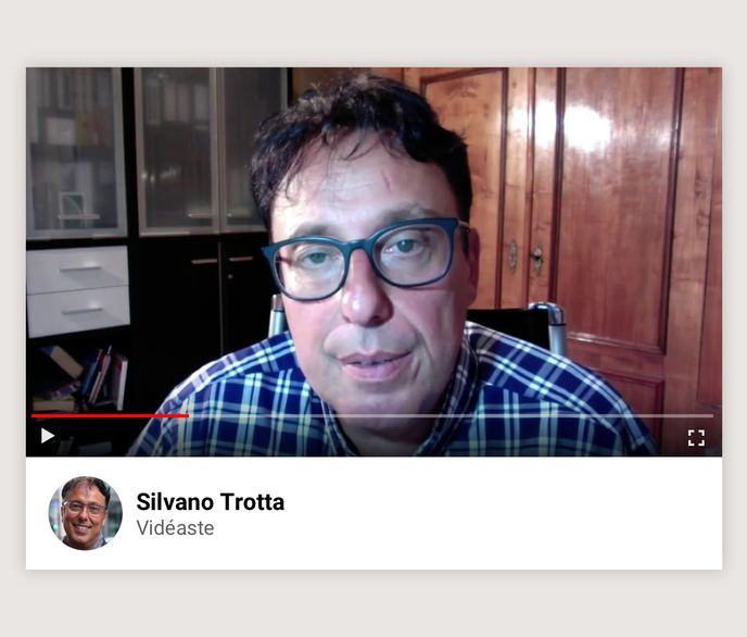 Le vidéaste Silvano Trotta.