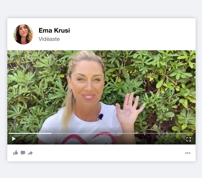 La vidéaste Ema Krusi.