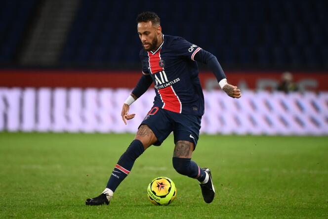 L’attaquant parisien Neymar s’est offert un doublé face à Angers, vendredi 2 octobre.