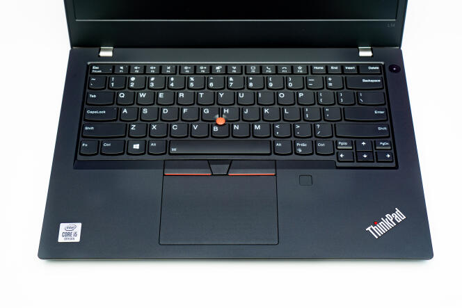 Le clavier et le trackpad du L14 sont tout aussi bons que ceux du X1 Carbon.
