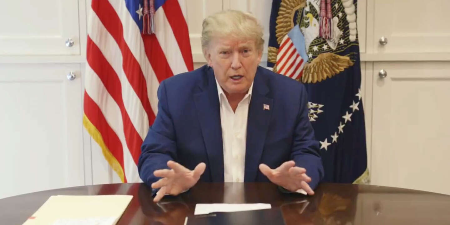 Photo of Donald Trump dit qu’il va « beaucoup mieux » dans une nouvelle vidéo