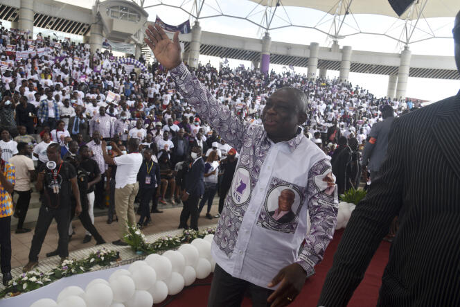 Abidjan, le 4 octovre 2020, l’ex-député Kouadio Konan Bertin, 51 ans, se présente officiellement pour la deuxième fois à la présidentielle du 31 octobre 2020.