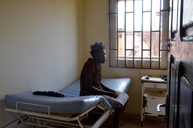 A l’hôpital psychiatrique du Melen, Libreville, au Gabon, en 2016.