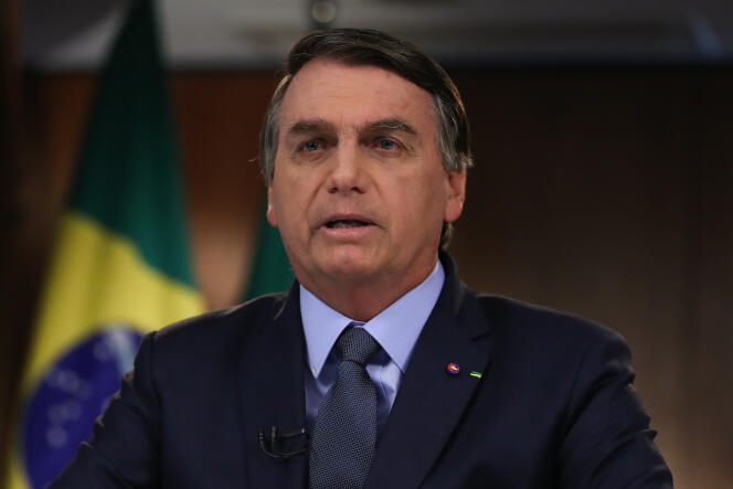 Le président du Brésil, Jair Bolsonaro, à Brasilia, le 16 septembre 2020.