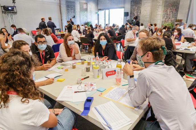 Première session de la convention citoyenne pour l’Occitanie qui s’est tenue à Toulouse les 10, 11 et 12 septembre.