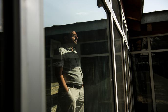 Abdul Waheed Wafa, le directeur de l’Afghanistan Center à l’Université de Kaboul, le 28 septembre.